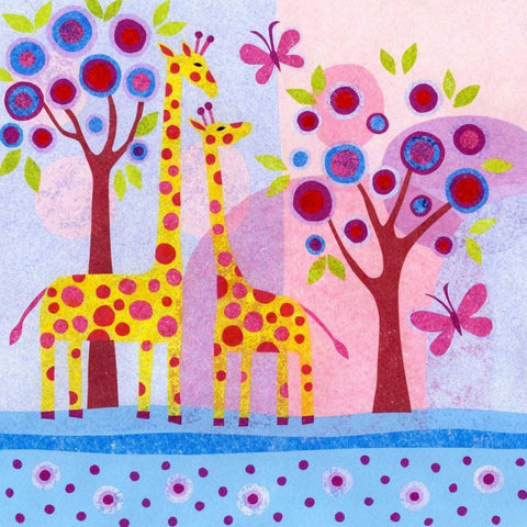 Tree tops Gold Ornate Wood Framed Art Print with Double Matting by Conway, Kim