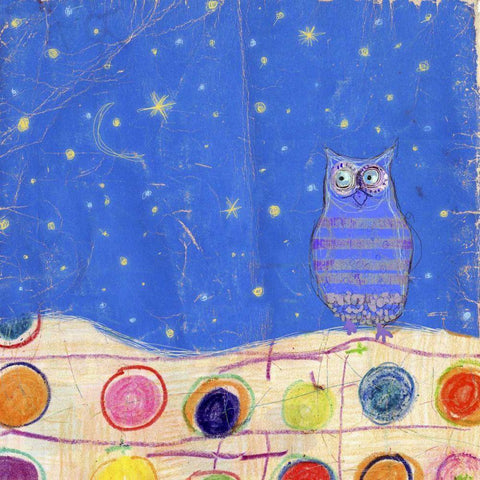 Feathers, Dots and Stripes II Black Modern Wood Framed Art Print by Blixt, Ingrid