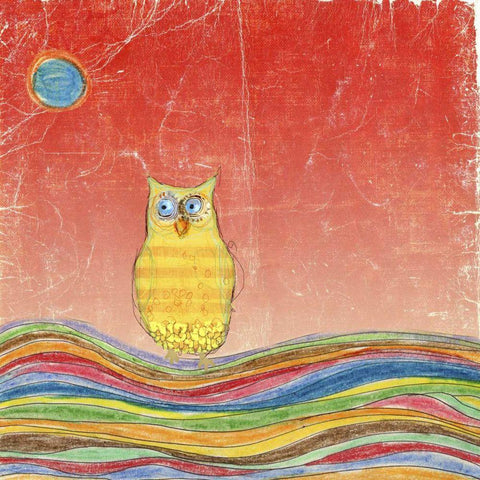 Feathers, Dots and Stripes VI White Modern Wood Framed Art Print by Blixt, Ingrid