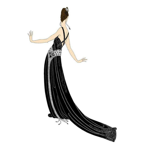 Sophisticated Ladies II Gold Ornate Wood Framed Art Print with Double Matting by Vision Studio