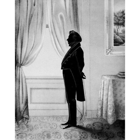 Men of Distinction II Gold Ornate Wood Framed Art Print with Double Matting by Brown, William Henry