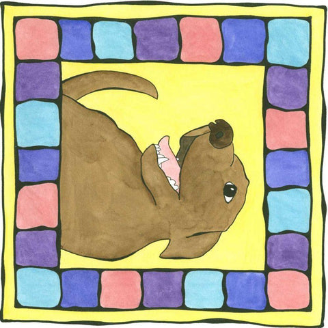 Scout White Modern Wood Framed Art Print by Meagher, Megan