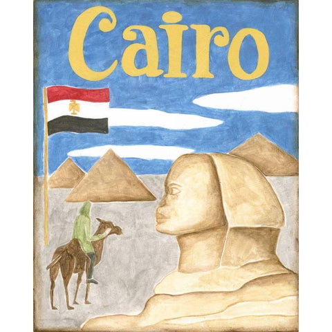 Cairo Black Modern Wood Framed Art Print by Meagher, Megan