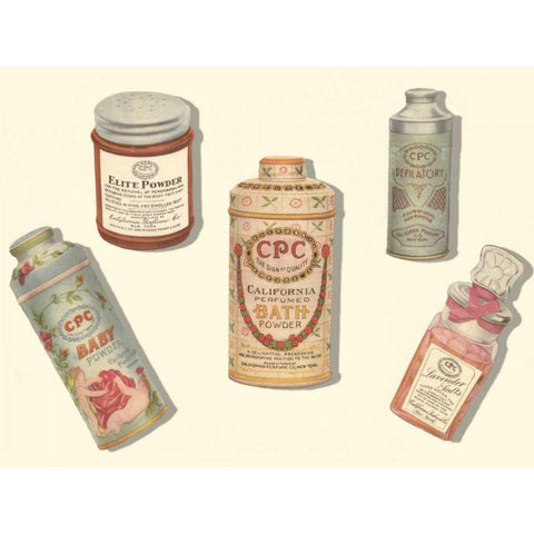 Vintage Boudoir IV Black Modern Wood Framed Art Print by unknown