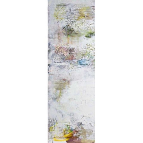 White Shoes I White Modern Wood Framed Art Print by Youngstrom, Kent