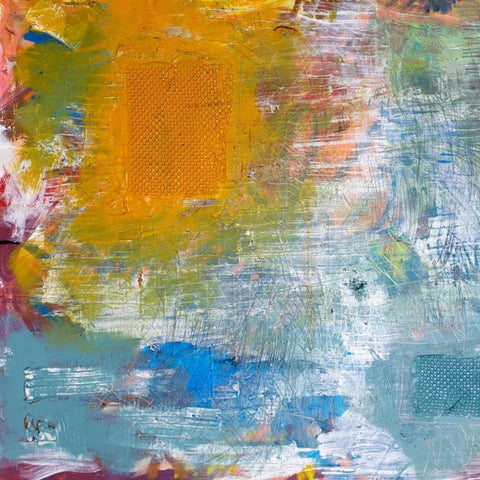 Paint Tray I Gold Ornate Wood Framed Art Print with Double Matting by Youngstrom, Kent