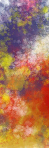 Vapor I. A White Modern Wood Framed Art Print with Double Matting by Johnson, Jason