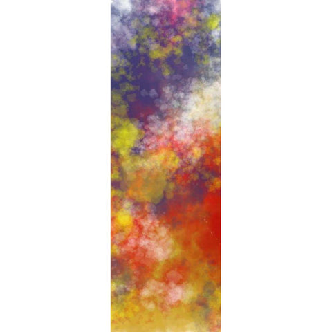 Vapor I. A White Modern Wood Framed Art Print by Johnson, Jason