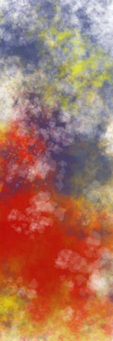 Vapor I. B White Modern Wood Framed Art Print with Double Matting by Johnson, Jason