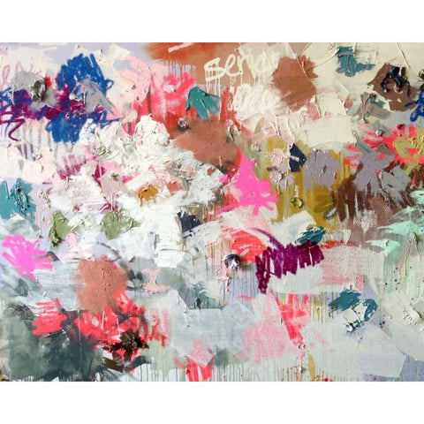 Really I Black Modern Wood Framed Art Print with Double Matting by Youngstrom, Kent