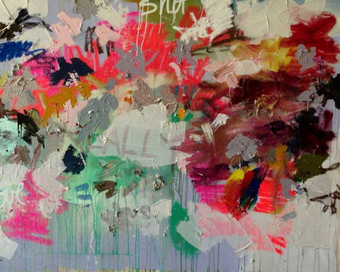 Really II White Modern Wood Framed Art Print with Double Matting by Youngstrom, Kent