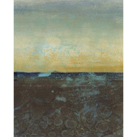 Diffused Light III White Modern Wood Framed Art Print by Green-Aldridge, W.