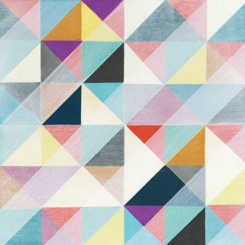 Moderno I Gold Ornate Wood Framed Art Print with Double Matting by Fuchs, Jodi