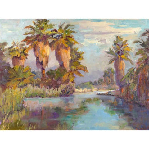 Desert Repose II Black Modern Wood Framed Art Print by Oleson, Nanette
