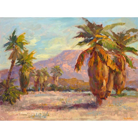 Desert Repose III White Modern Wood Framed Art Print by Oleson, Nanette