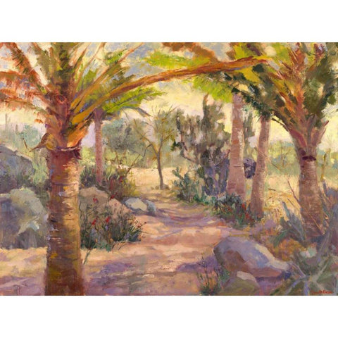 Desert Repose V Black Modern Wood Framed Art Print by Oleson, Nanette