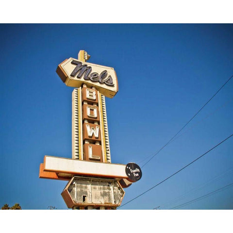 Vintage Bowl II Black Modern Wood Framed Art Print with Double Matting by Recapturist