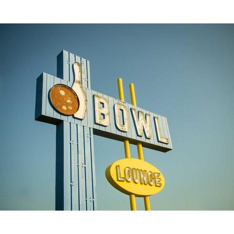 Vintage Bowl IV White Modern Wood Framed Art Print by Recapturist