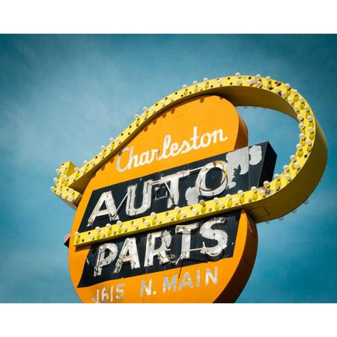 Vintage Retail I Black Modern Wood Framed Art Print by Recapturist