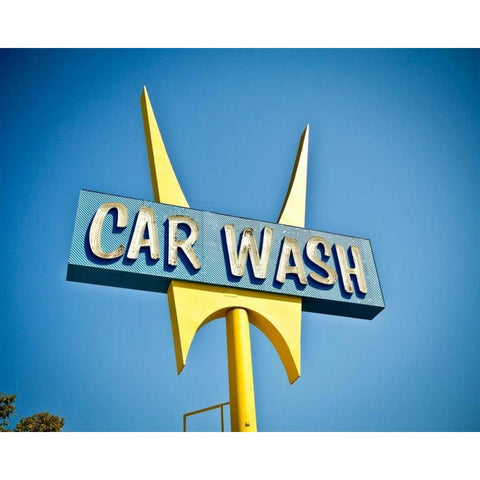 Vintage Retail II White Modern Wood Framed Art Print by Recapturist