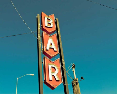 Vintage Retail III Black Ornate Wood Framed Art Print with Double Matting by Recapturist