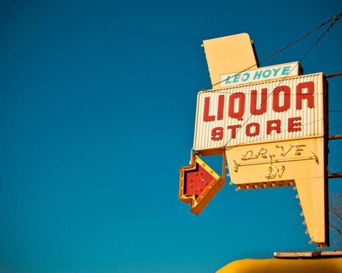 Vintage Retail IV White Modern Wood Framed Art Print with Double Matting by Recapturist