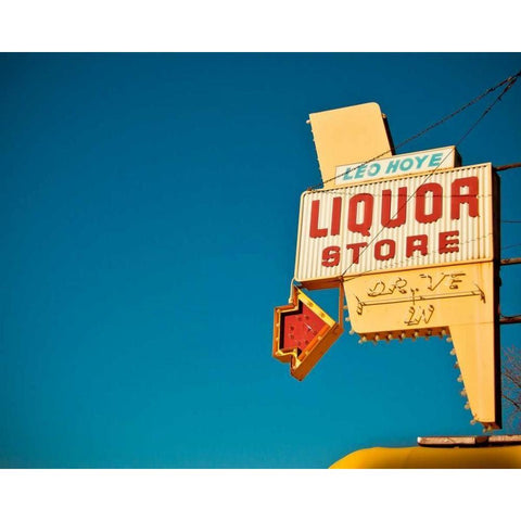 Vintage Retail IV Black Modern Wood Framed Art Print by Recapturist