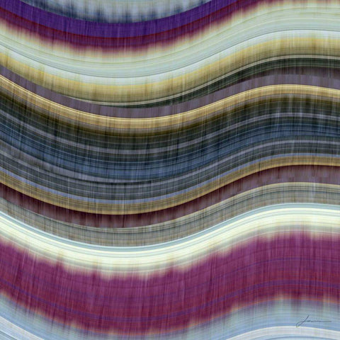 Rumba I Black Modern Wood Framed Art Print with Double Matting by Burghardt, James