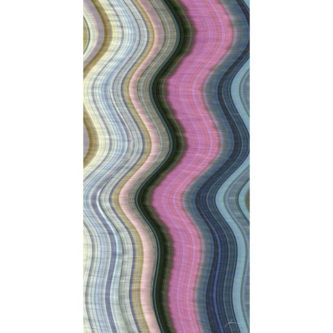 Rumba IV Black Modern Wood Framed Art Print with Double Matting by Burghardt, James