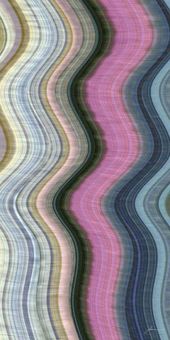 Rumba IV Black Ornate Wood Framed Art Print with Double Matting by Burghardt, James