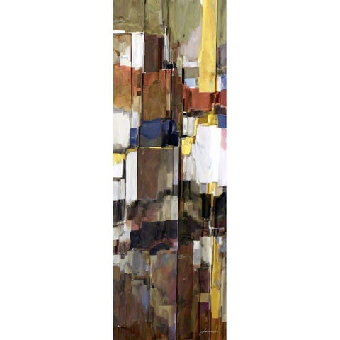 Rock I Gold Ornate Wood Framed Art Print with Double Matting by Burghardt, James