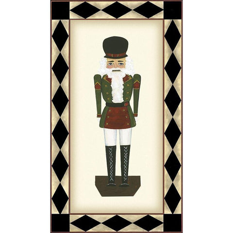 Nutcracker II Black Modern Wood Framed Art Print by Kafantaris, Tina