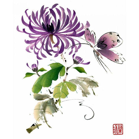 Made for Each Other White Modern Wood Framed Art Print by Parker, Nan Rae