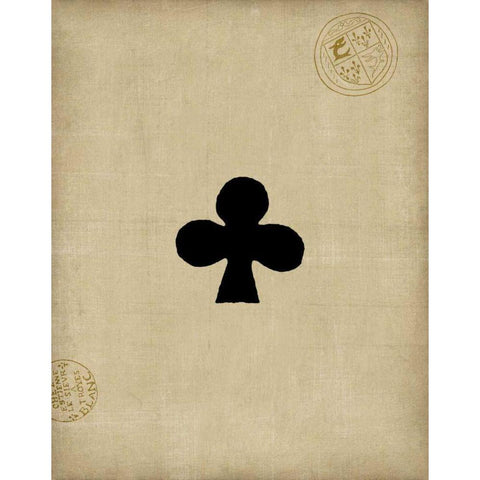 Small Club White Modern Wood Framed Art Print by Vision Studio