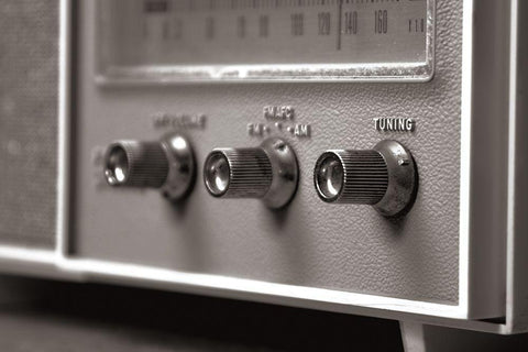 Solid State II Black Ornate Wood Framed Art Print with Double Matting by Stramel, Renee W.