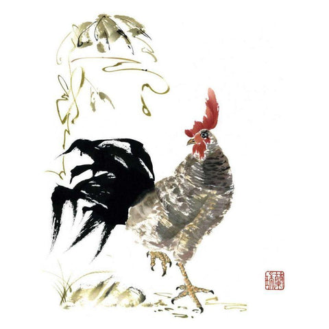 Its My Turn White Modern Wood Framed Art Print by Parker, Nan Rae