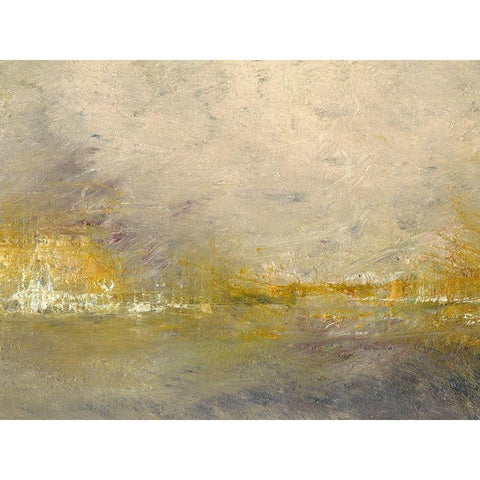 Morning III Black Modern Wood Framed Art Print by Gordon, Sharon