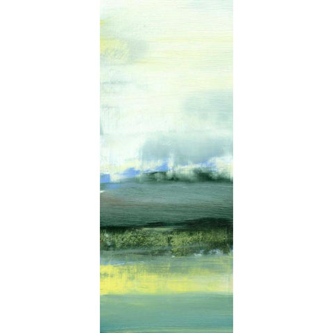 Spring I White Modern Wood Framed Art Print by Gordon, Sharon