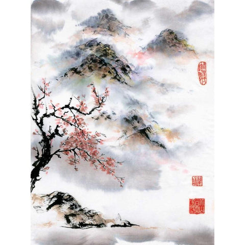 Searching White Modern Wood Framed Art Print by Rae, Nan