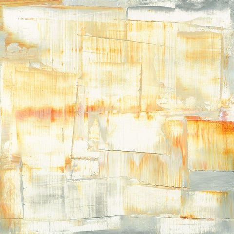 Techno I Black Modern Wood Framed Art Print by Gordon, Sharon