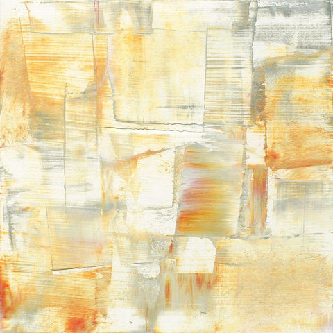 Techno II Black Ornate Wood Framed Art Print with Double Matting by Gordon, Sharon