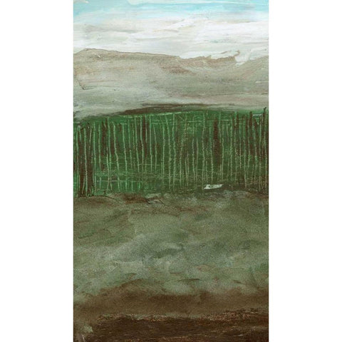 Forest for the Trees I White Modern Wood Framed Art Print by Ludwig, Alicia