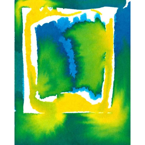 Instantaneous I Black Modern Wood Framed Art Print with Double Matting by Stramel, Renee W.