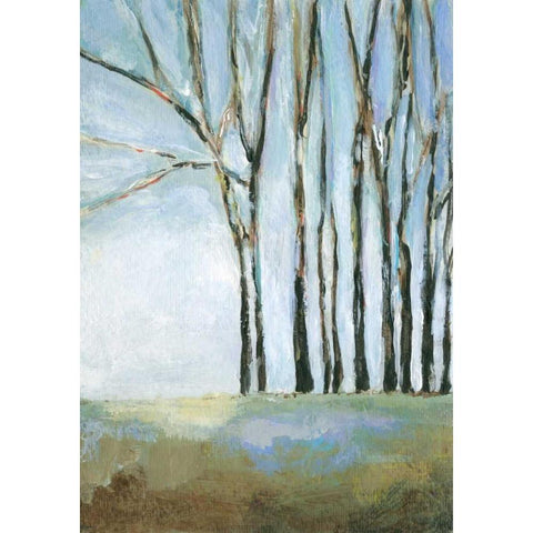 The Day His Heart Returned Black Modern Wood Framed Art Print by Long, Christina