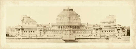 Les Grand Prix de Rome I Black Ornate Wood Framed Art Print with Double Matting by Le Deley