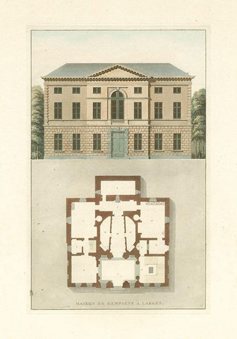 Architectural Detail I Black Ornate Wood Framed Art Print with Double Matting by Vision Studio