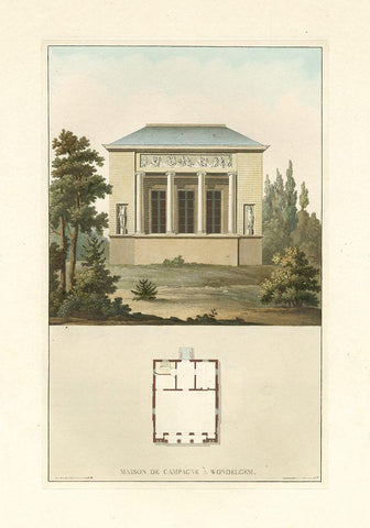 Architectural Detail III White Modern Wood Framed Art Print with Double Matting by Vision Studio