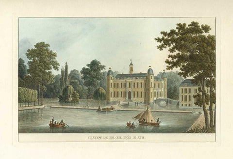 Architectural Rendering IV White Modern Wood Framed Art Print with Double Matting by Vision Studio