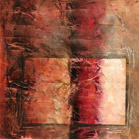 Focal Illumination II Black Ornate Wood Framed Art Print with Double Matting by Harper, Ethan