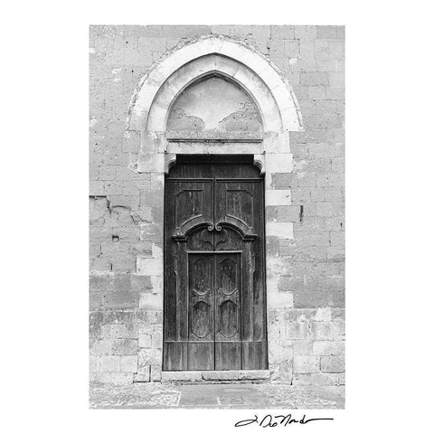 Sanctuary Black Modern Wood Framed Art Print by DeNardo, Laura